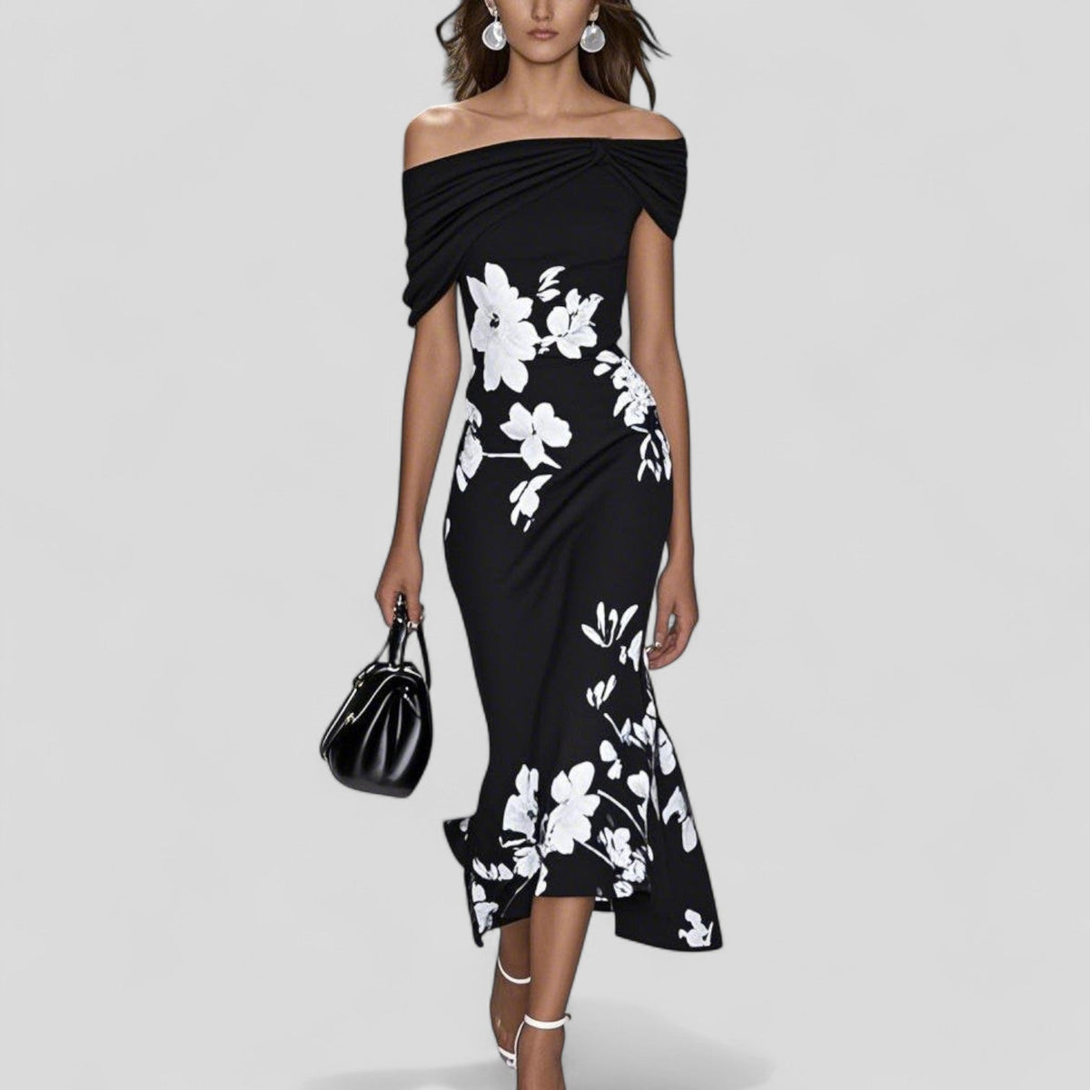Delancey - Elegant Midi Dress